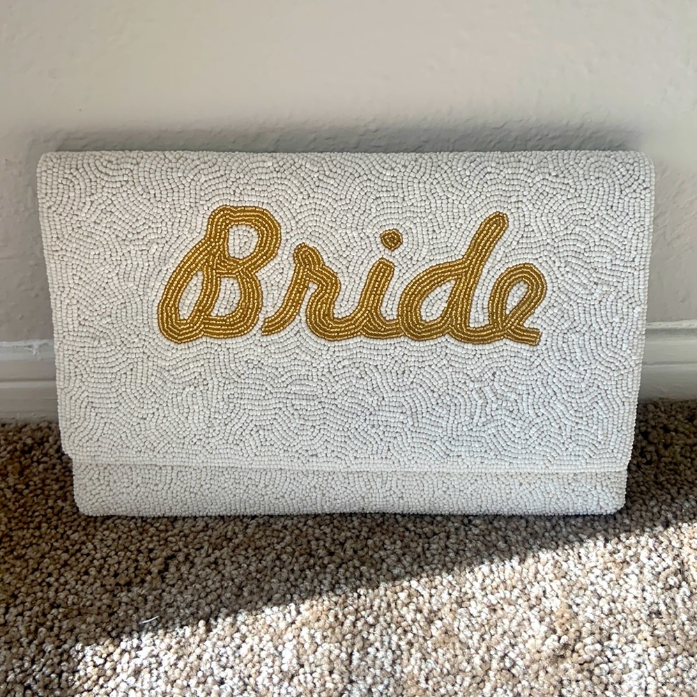 Beaded Bride Purse